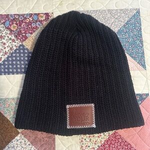 Love Your Melon Black Beanie